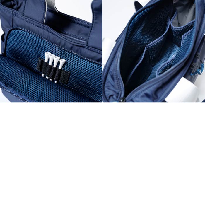 muta MARINE GOLF ムータマリンゴルフ カートバッグ メンズ レディース ウェビング カートバッグ ティー付き MGAV-221071