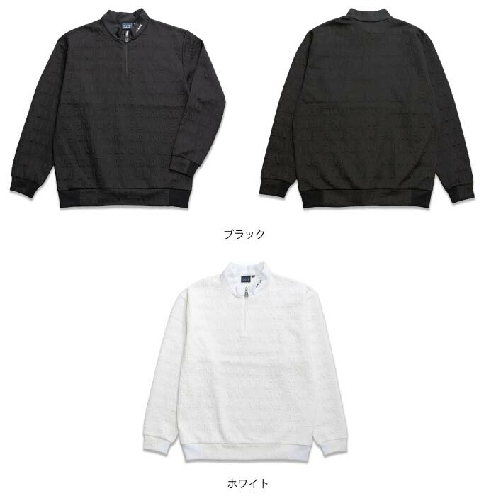 muta MARINE GOLF ムータマリンゴルフ メンズ ゴルフウェア パフィージャガード ハーフジップ プルオーバー セットアップ対応 MGJC-434552