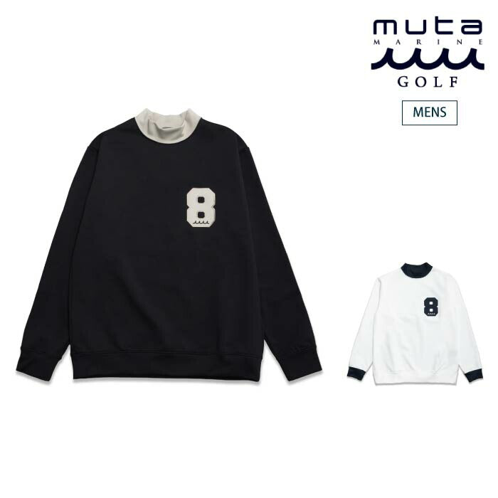 muta MARINE GOLF ムータマリンゴルフ メンズ バイカラーモックネック プルオーバー MGJC-434555 – GOLFCITY ARD