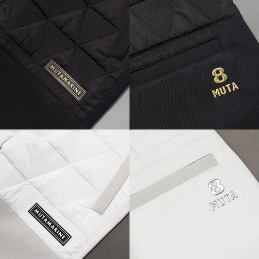 muta MARINE GOLF ムータマリンゴルフ メンズ ゴルフウェア ジオメトリック キルティングパンツ セットアップ対応 MGJC-444275