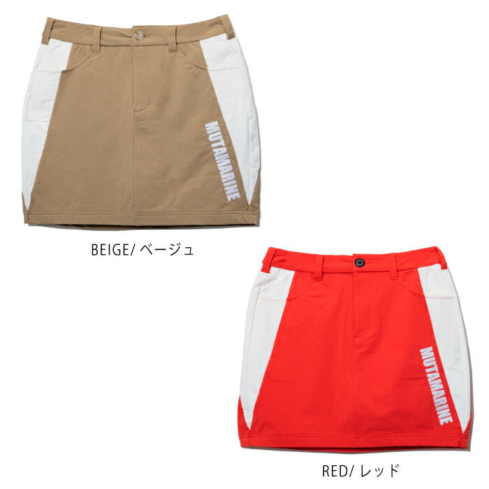 muta MARINE GOLF ムータマリンゴルフ ゴルフウェア レディース CORDURA® 4WAYストレッチ スカート ストレッチ 耐久 撥水 MGMK-445060