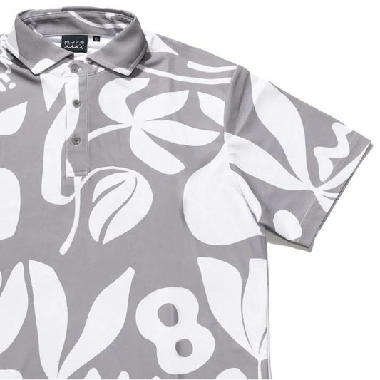 muta MARINE GOLF ムータマリンゴルフ ゴルフウェア メンズ レディース フローラル ポロシャツ 吸水速乾 ストレッチ MGMK-446299