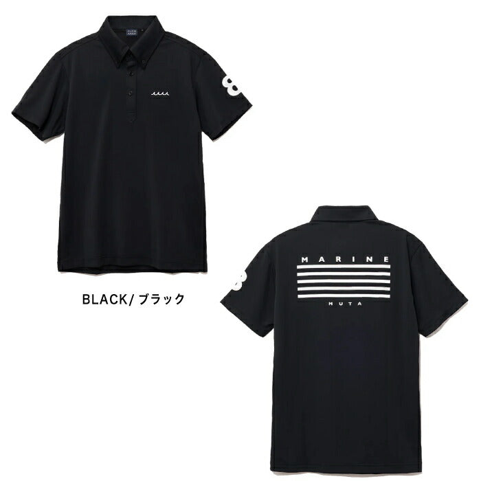 muta MARINE GOLF ムータマリンゴルフ ゴルフウェア メンズ レディース UNISEX 5LINE ポロシャツ 速乾 MGMP-446784