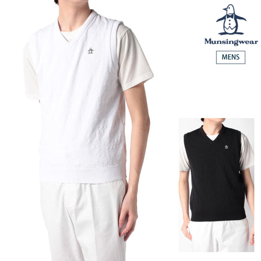 Munsingwear マンシングウェア メンズ 『SEASON』ハイブリッドニットベスト MGMVJL82