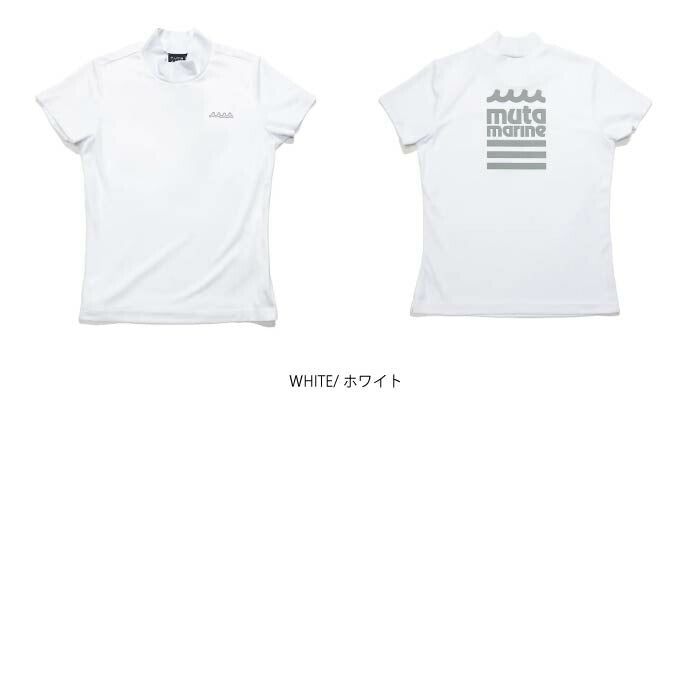 muta MARINE GOLF ムータマリンゴルフ ゴルフウェア レディース モックネックシャツ (WOMAN) ストレッチ MGSG-240707