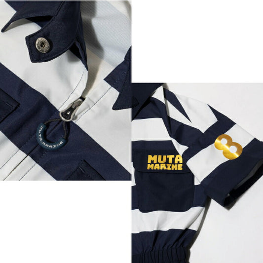 muta MARINE GOLF ムータマリンゴルフ ゴルフウェア レディース カーゴワンピース 2WAYストレッチ ウエストゴム mgsg-240737