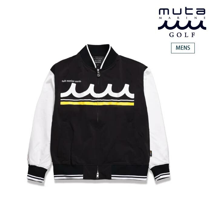 muta MARINE GOLF ムータマリンゴルフ ゴルフウェア メンズ ACANTHUS × muta MARINE CORDURA® MA-1 Jacket ストレッチ 撥水 ウォッシャブル コラボ mmac-ma2501