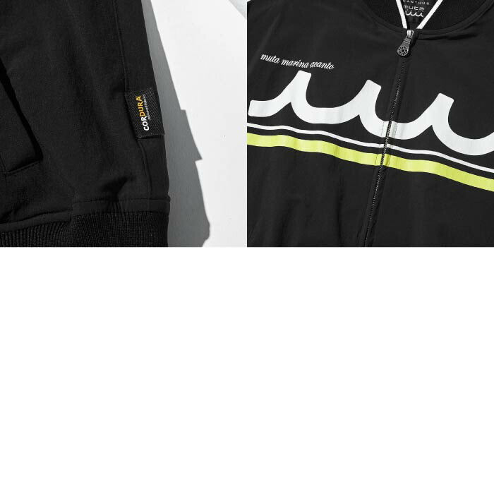 muta MARINE GOLF ムータマリンゴルフ ゴルフウェア メンズ ACANTHUS × muta MARINE CORDURA® MA-1 Jacket ストレッチ 撥水 ウォッシャブル コラボ mmac-ma2501