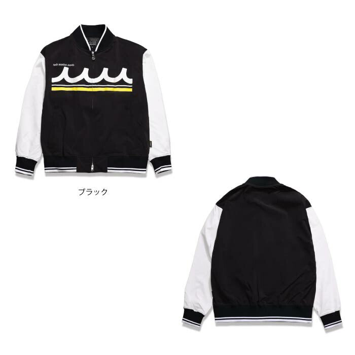 muta MARINE GOLF ムータマリンゴルフ ゴルフウェア メンズ ACANTHUS × muta MARINE CORDURA® MA-1 Jacket ストレッチ 撥水 ウォッシャブル コラボ mmac-ma2501