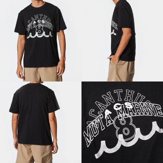 muta MARINE GOLF ムータマリンゴルフ メンズ レディース 半袖シャツ ACANTHUS × muta MARINE muta Multi Logo Tee MMAC-MA2511