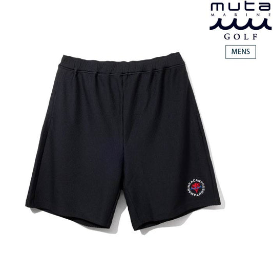 muta MARINE GOLF ムータマリンゴルフ ゴルフウェア メンズ ACANTHUS × muta MARINE Mesh Esay Shorts メッシュイージーショーツ コラボ MMAC-MA2521
