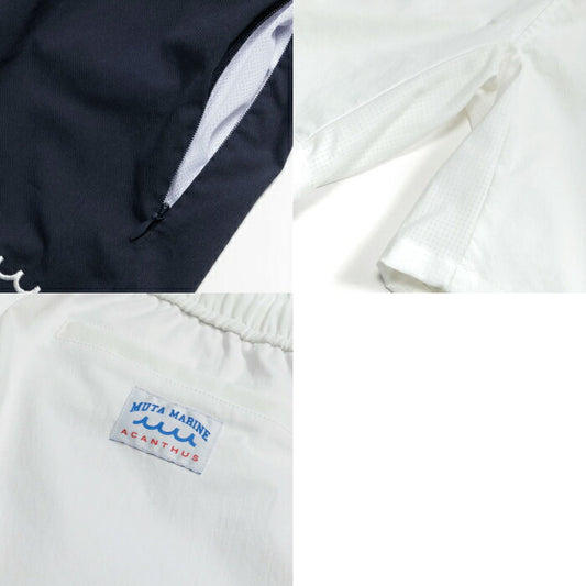 muta MARINE GOLF ムータマリンゴルフ ゴルフウェア メンズ ACANTHUS × muta MARINE Ventilation Shorts ショートパンツ 通気性 ストレッチ 吸水仕上げ mmac-ma2606
