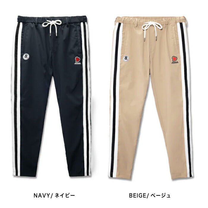 muta MARINE GOLF ムータマリンゴルフ ゴルフウェア メンズ ACANTHUS × muta MARINE Sweet Sideline Pants ロングパンツ イージーケア素材 日本製 セットアップ対応 mmac-ma2626