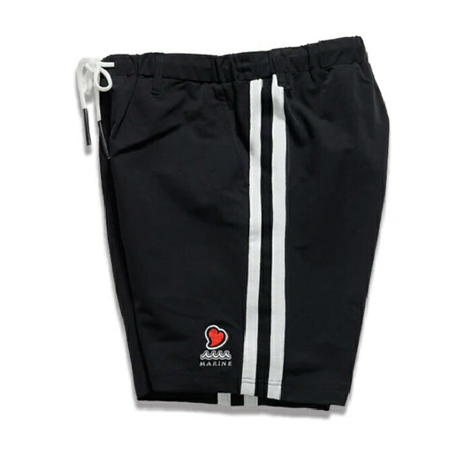 muta MARINE GOLF ムータマリンゴルフ ゴルフウェア メンズ ACANTHUS × muta MARINE Sweet Logo Shorts ショートパンツ ストレッチ シンプルデザイン セットアップ対応 mmac-ma2627
