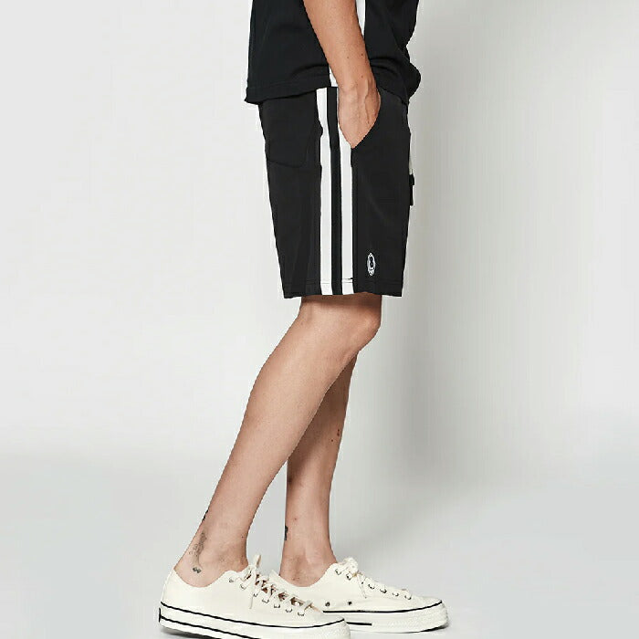 muta MARINE GOLF ムータマリンゴルフ ゴルフウェア メンズ ACANTHUS × muta MARINE Sweet Logo Shorts ショートパンツ ストレッチ シンプルデザイン セットアップ対応 mmac-ma2627