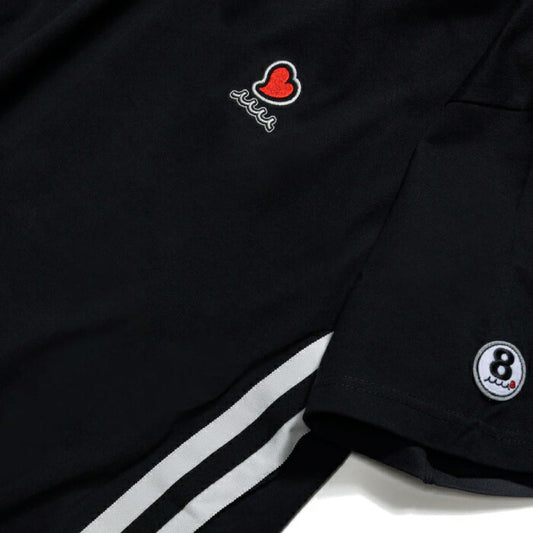 muta MARINE GOLF ムータマリンゴルフ ゴルフウェア メンズ ACANTHUS × muta MARINE Sweet Logo Tee 半袖シャツ ベーシックシルエット コットン100% セットアップ対応 mmac-ma2628