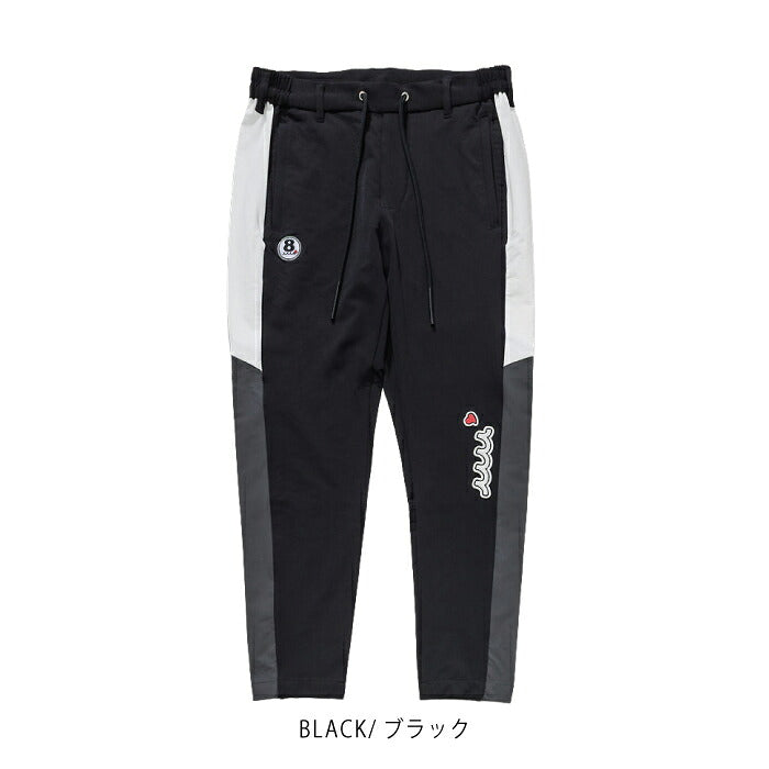 muta MARINE GOLF ムータマリンゴルフ ゴルフウェア メンズACANTHUS × muta MARINE Sweet Extra Logo Line Pants ラインパンツ スポーティ カジュアル イージーケアmmac-ma2672