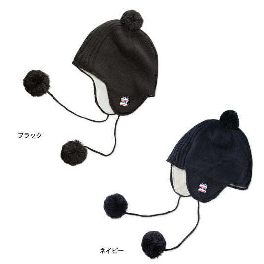 muta MARINE GOLF ムータマリンゴルフ レディース ポンポン付き ニットキャップ 防寒対策 mmav-622053
