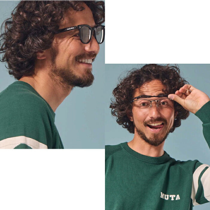 muta MARINE GOLF ムータマリンゴルフ サングラス メンズ レディース UNISEX ELEBROU x muta MARINE GOLF FLIP UP SUNGLASSES 偏光 紫外線カット MMEB-528006