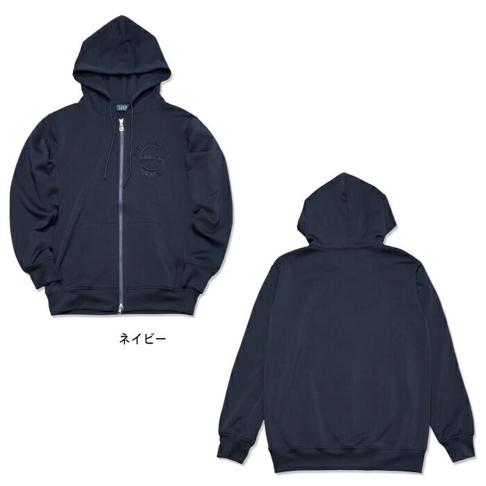 muta MARINE GOLF ムータマリンゴルフ メンズ エンボス スムースダンボール ジップパーカー MMJC-443371