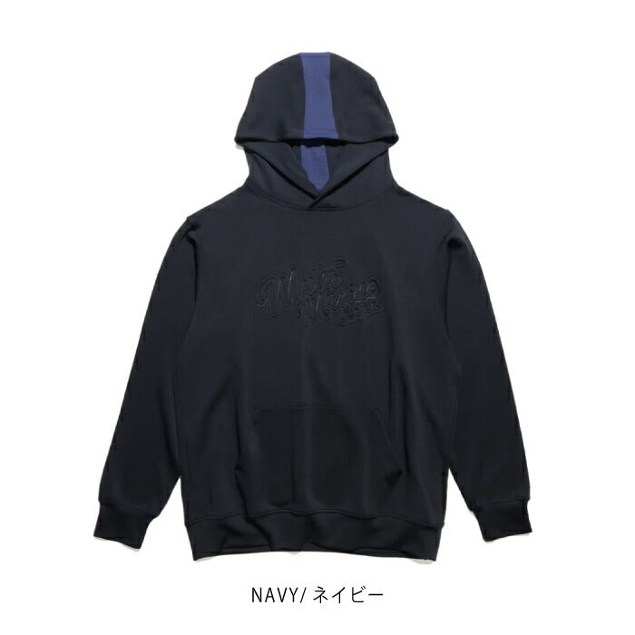 muta MARINE GOLF ムータマリンゴルフ ゴルフウェア メンズ エンボス スムースダンボール プルパーカー セットアップ対応 MMJC-443673