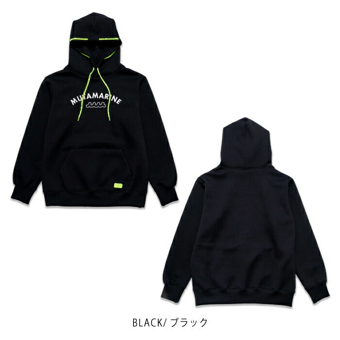 muta MARINE GOLF ムータマリンゴルフ ゴルフウェア メンズ アラウンドスピンドル プルパーカー スウェットパーカー 刺繡ワッペン MMJC-443676