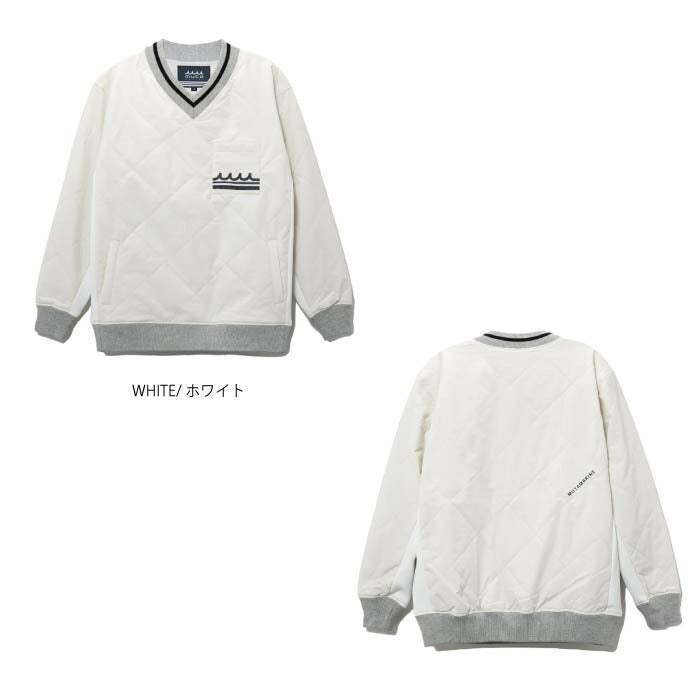 muta MARINE GOLF ムータマリンゴルフ ゴルフウェア メンズ キルティング スニードジャック ドライタッチ ストレッチ ダンボールニット 中綿 保温 ライトアウター セットアップ対応 MMJC-443677