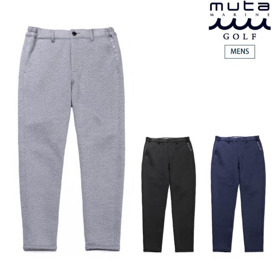 muta MARINE GOLF ムータマリンゴルフ ゴルフウェア メンズ パンチングダンボール スラックス セットアップ対応 MMJC-444294