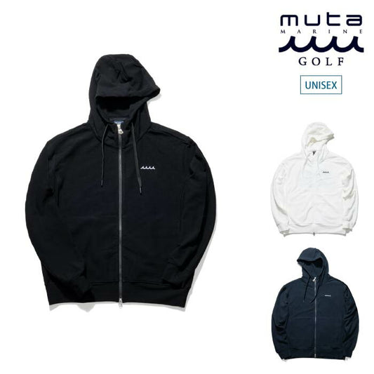 muta MARINE GOLF ムータマリンゴルフ メンズ レディース ドライタッチ ジップアップパーカー アンチピリング オールシーズン MMMK-443396