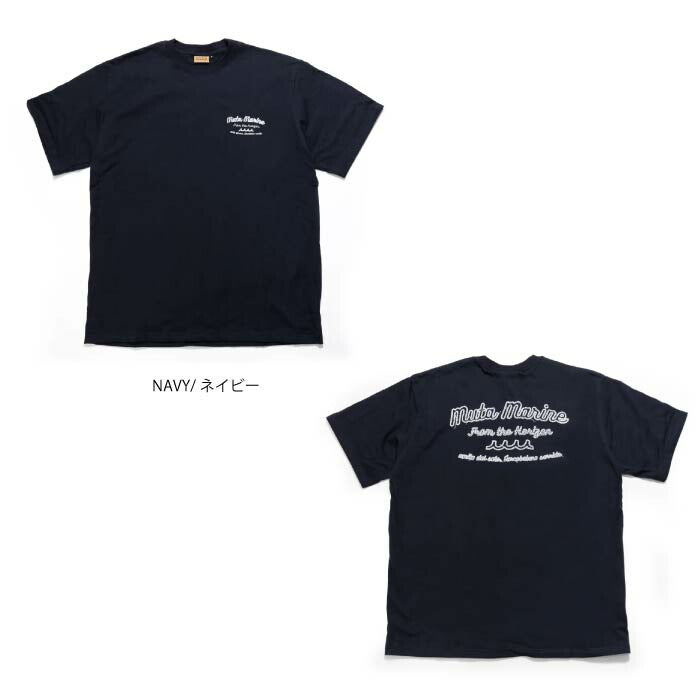 muta MARINE GOLF ムータマリンゴルフ ゴルフウェア メンズ レディース OVERLOCK STITCH Tシャツ 綿100% mmmp-434599