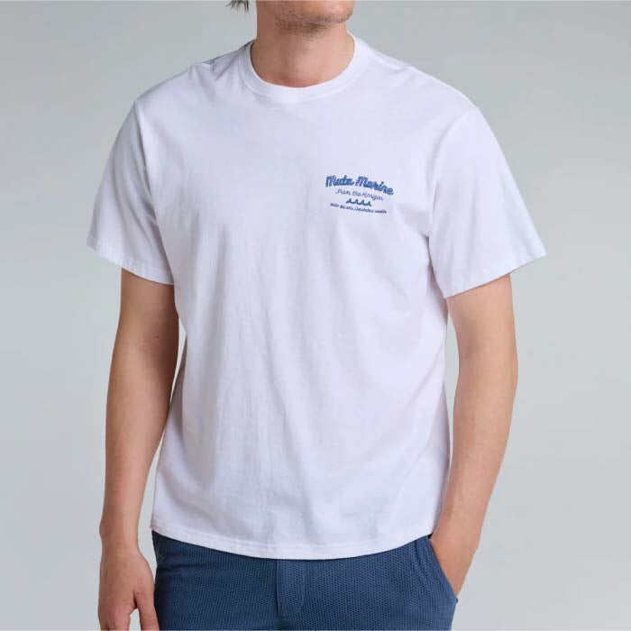 muta MARINE GOLF ムータマリンゴルフ ゴルフウェア メンズ レディース OVERLOCK STITCH Tシャツ 綿100% mmmp-434599