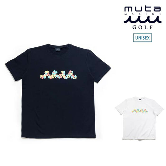 muta MARINE GOLF ムータマリンゴルフ ゴルフウェア メンズ レディース CONFETTI WAVE Tシャツ ストレッチ mmmp-434600