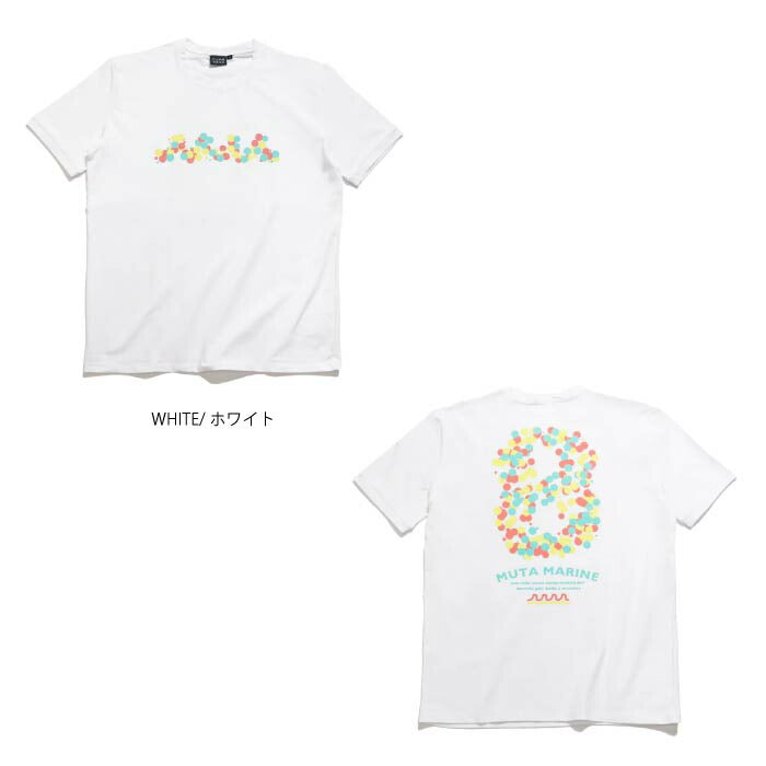 muta MARINE GOLF ムータマリンゴルフ ゴルフウェア メンズ レディース CONFETTI WAVE Tシャツ ストレッチ mmmp-434600