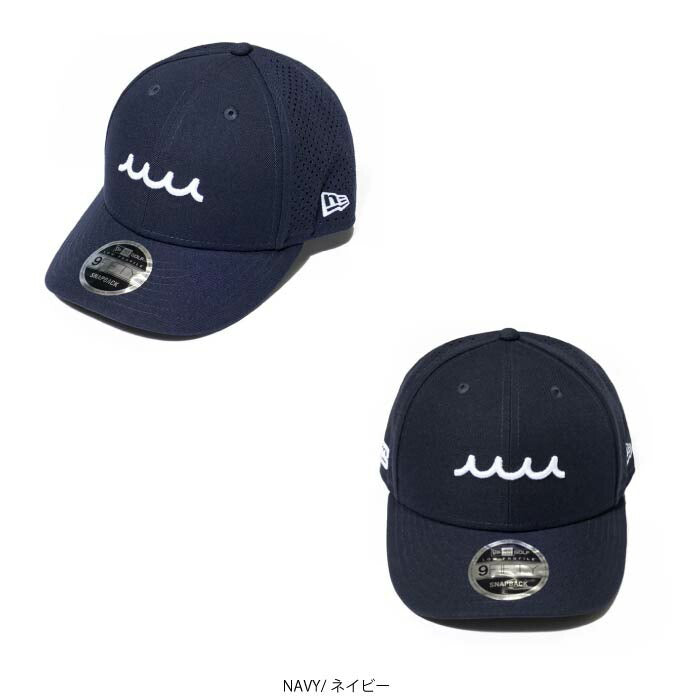 muta MARINE GOLF ムータマリンゴルフ ゴルフウェア メンズ レディース NEW ERA × muta MARINE LP 9FIFTY ADJUSTABLE CAP ニューエラ コラボ キャップ MMNE-622202