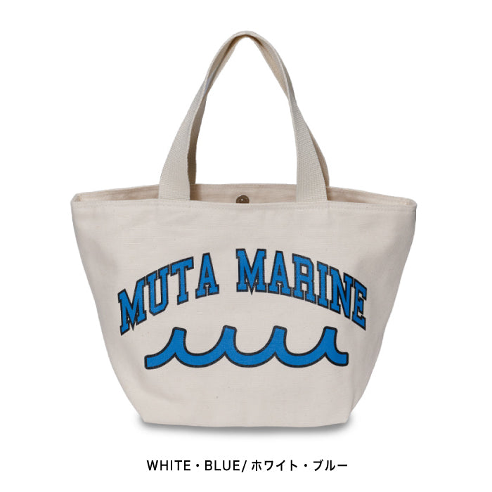 muta MARINE GOLF ムータマリンゴルフ ゴルフウェア メンズ レディース カレッジロゴ エコバッグ サブバッグ ポケット・スナップボタン付 mmrg-211149