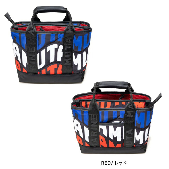 muta MARINE GOLF ムータマリンゴルフ カートバッグ メンズ レディース WAVEキルト パーテーショントートバッグ mmsg-241108
