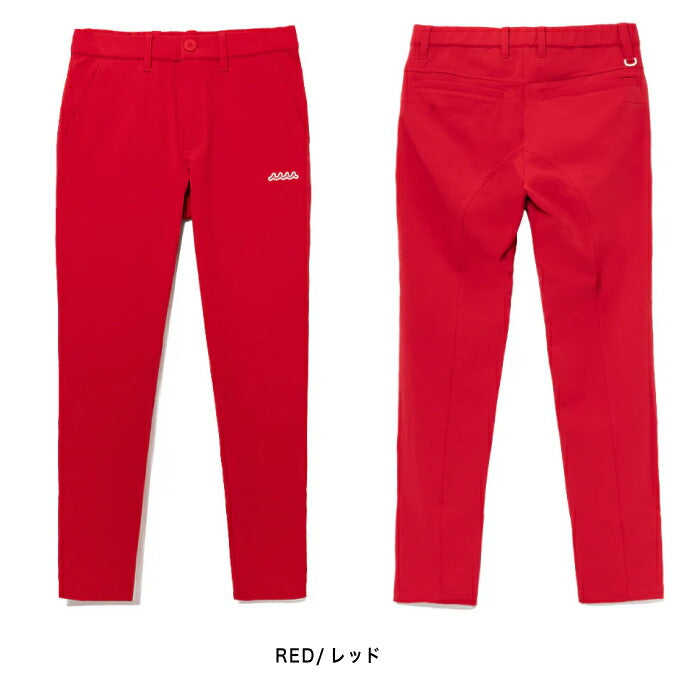 muta MARINE GOLF ムータマリンゴルフ ゴルフウェア メンズ ストレッチナイロン スラックス ロングパンツ テーパードシルエット セットアップ対応 MMSG-241202