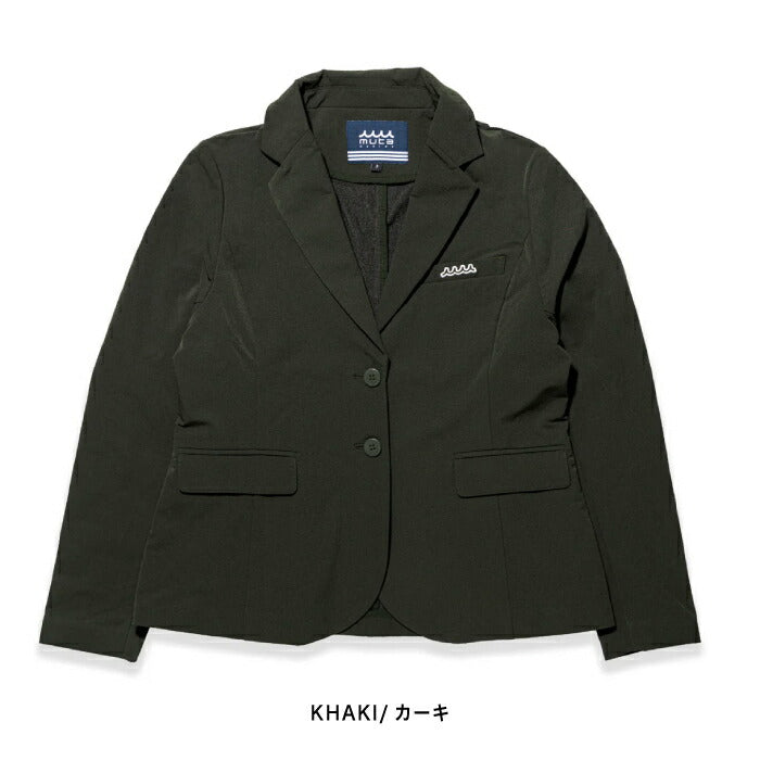 muta MARINE GOLF ムータマリンゴルフ ゴルフウェア レディース ストレッチナイロン ジャケット シンプル スポーティー セットアップ対応 MMSG-241203