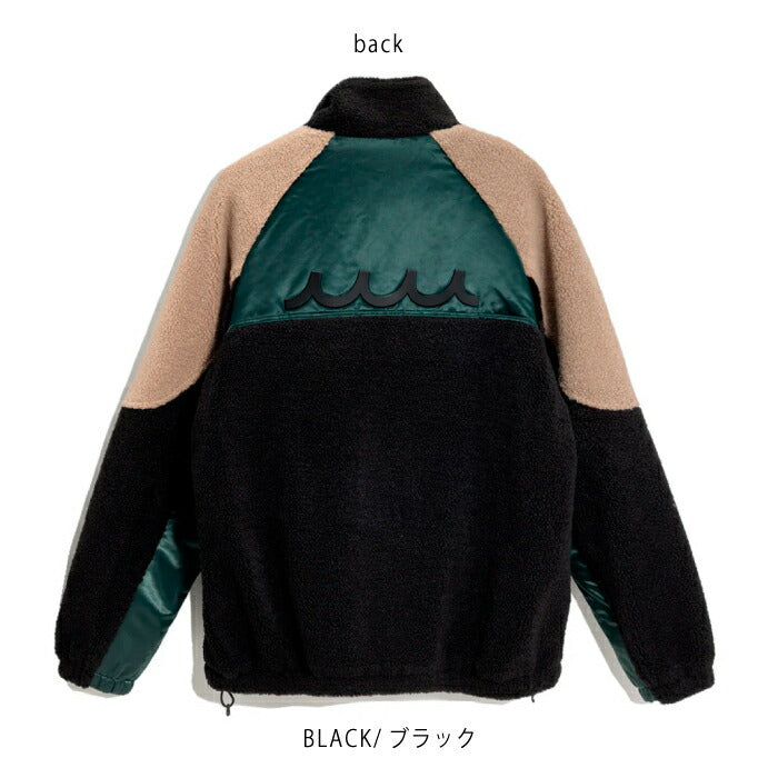 muta MARINE GOLF ムータマリンゴルフ ゴルフウェア メンズ ボアフリースジャケット トレンドアウター 保温性 フリース素材 mmsg-241212