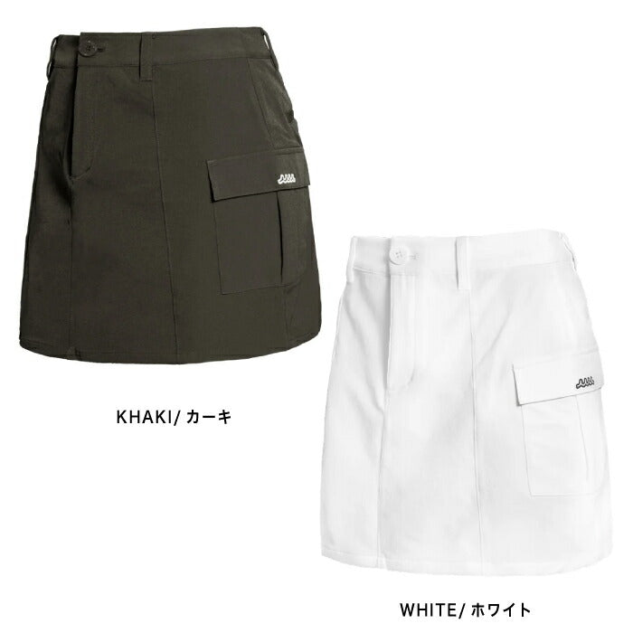 muta MARINE GOLF ムータマリンゴルフ ゴルフウェア レディース ストレッチナイロン カーゴスカート スポーティー セットアップ対応 MMSG-241228