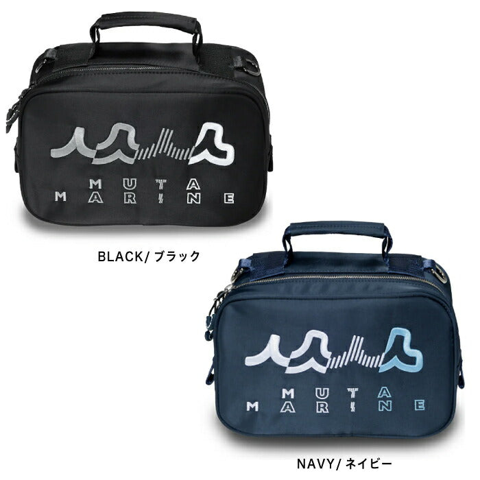 muta MARINE GOLF ムータマリンゴルフ メンズ レディース METER WAVE ポーチバッグ カートバッグ コンパクト ショルダーストラップ付属 mmsg-250544