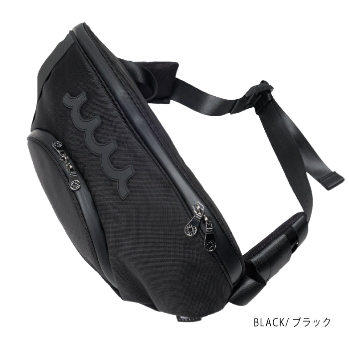 muta MARINE GOLF ムータマリンゴルフ メンズ レディース CORDURA Ballistic® ボディバッグ 収納力 ペットボトル装着可能 デイリーユース mmsg-251204