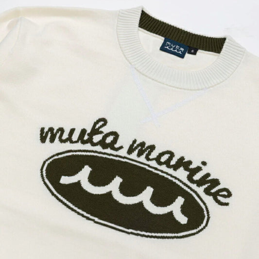 muta MARINE GOLF ムータマリンゴルフ ゴルフウェア メンズ コットン クルーネックセーター フィット感 伸縮性 DRY感 mmsk-446794