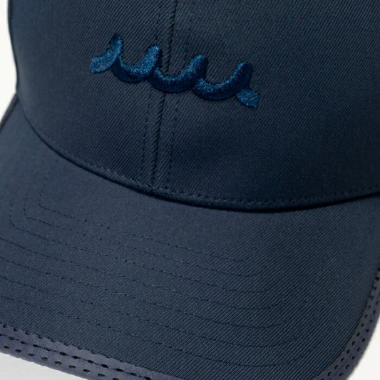 muta MARINE GOLF ムータマリンゴルフ ゴルフウェア メンズ レディース パンチングパイピングキャップ 帽子 サイズ調整可能 汗止め部分吸水速乾生地採用 mmst-622227