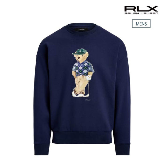 RLX RALPH LAUREN アール エル エックス ラルフローレン ゴルフウェア メンズ リラックス フィット Polo ベア スウェットシャツ 長袖 快適な着心地 mnxgk20390