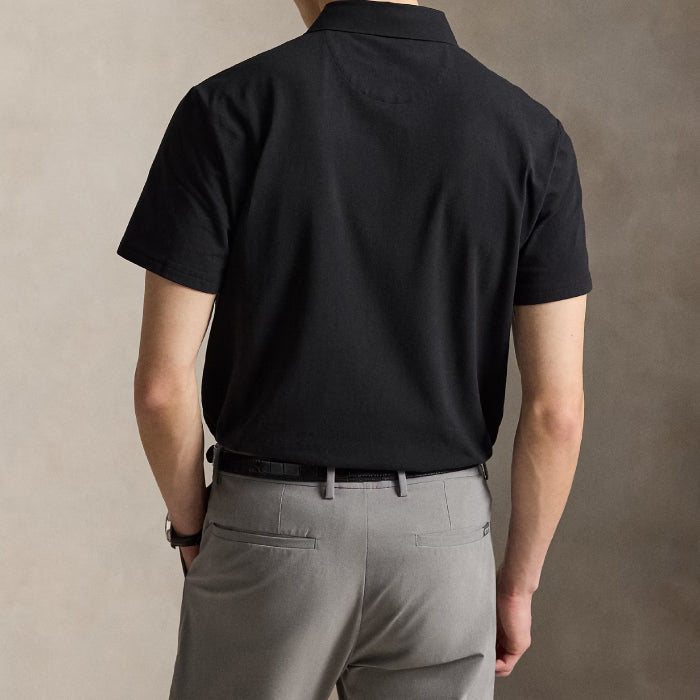 RLX RALPH LAUREN アール エル エックス ラルフローレン ゴルフウェア メンズ テーラード フィット パフォーマンス ポロシャツ 半袖 洗濯機洗い可 mnxgk820910
