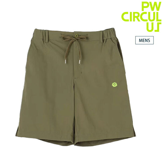 PW CIRCULUS ピーダブリュサーキュラス ゴルフウェア メンズ MEN アクティブショーツ ショートパンツ ストレッチ UVカット ややゆとり感があるトレンドシルエット 快適な履き心地 phpnlm0525