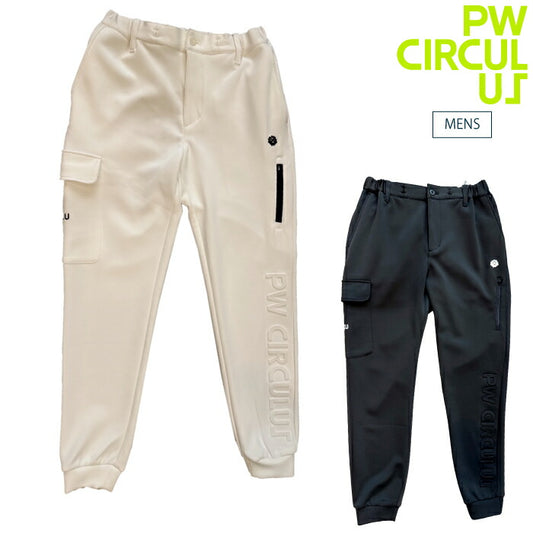 PW CIRCULUS ピーダブリュサーキュラス ゴルフウェア メンズ カーゴ ジョガーパンツ ストレッチ pppngm0301