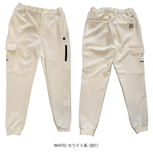 PW CIRCULUS ピーダブリュサーキュラス ゴルフウェア メンズ カーゴ ジョガーパンツ ストレッチ pppngm0301