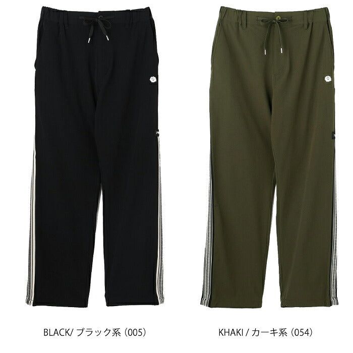 PW CIRCULUS ピーダブリュサーキュラス ゴルフウェア メンズ MEN セミワイドサイドラインパンツ 裾ドロスト付 ウエストコード2WAY仕様 pppnlw0311